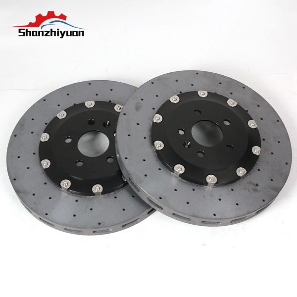 356×22mm CCB Carbon‑Cerami Rear  Brake Disc Kit High Performance Upgrade Direct Replacement For Audi S7 C7