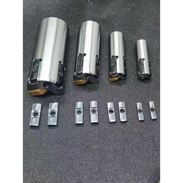 Metal Processing Carbide Deep Hole Drilling Insert with Tungsten Carbide Inserts and PVD/CVD Coating