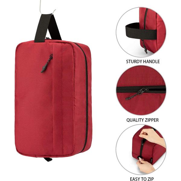 Well-designed & multicolors Toiletry Bag Hanging Dopp Kit for Men Water Resistant Shaving Bag for Travel
