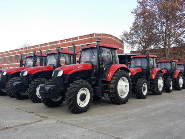 Trator de exploração agrícola da movimentação de quatro rodas de YTO X1104 4WD 110HP para a agricultura