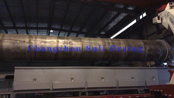 Bauxite Proppant Drum Drying Machine 35kw Rotary Kiln Dryer For Aluminum Carbon