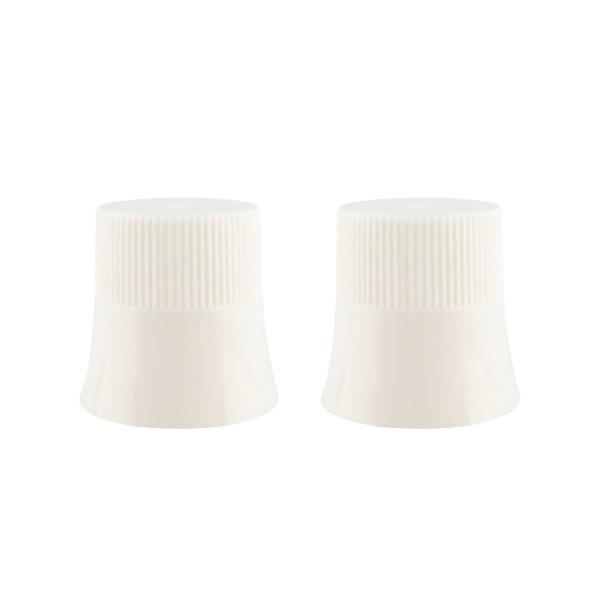 PP Plastic Flared Mouth 28/410 Bottle Caps For Mouthwash Laundry Lotion Cosmetics