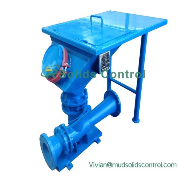 Sistema de mezcla de fluidos de perforación de alta eficiencia con trampolín m