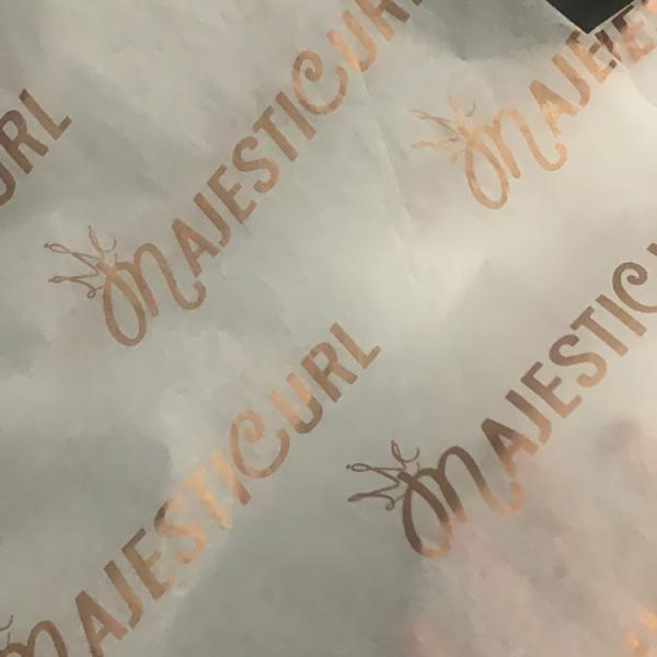 Gold Foil Printable 28g A4 Gift Wrap Tissue Paper