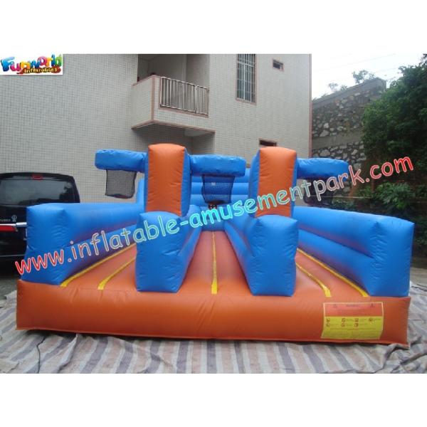 Майна PVC раздувным побежали Bungee, котор втройне, Bungee 3 игр спортов LaneInflatable