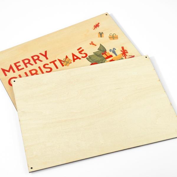 En bois, en bois blanc pour la sublimation