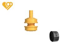 Rolos transportadores de trilhos para peças de carroceria de escavadeiras PC100 e PC120 com excelentes propriedades mecânicas e durabilidade