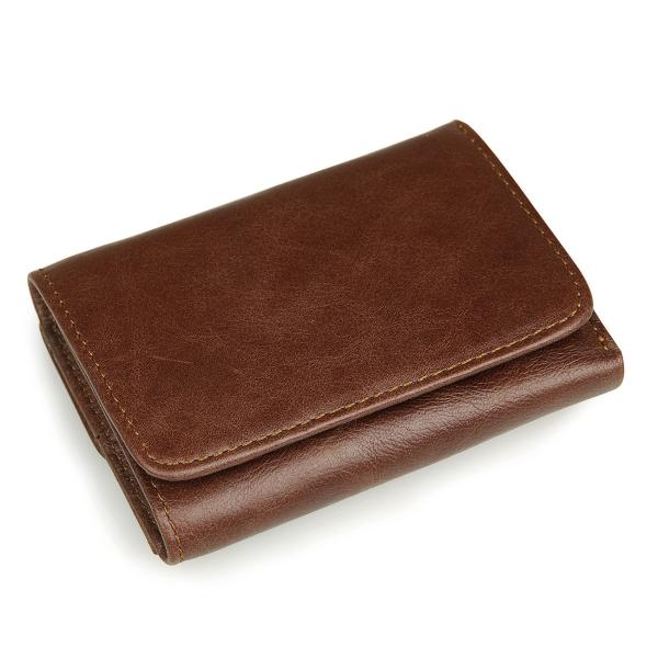 PU Leather Men's Wallet 2024 Customized with Storage Convenience and Polyester Lining
