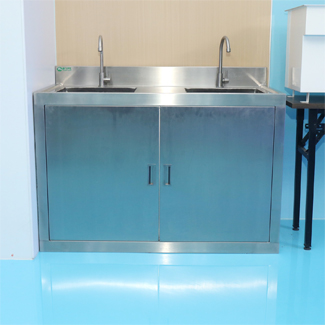 Нержавеющая сталь эксплуатируемая ногой руки больницы мытья раковины 304 Maretial с коробкой мыла