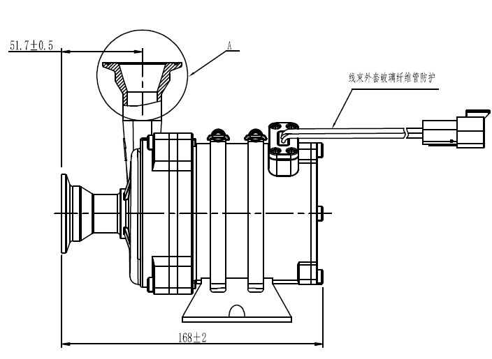 220V Electric Coolant Pumps For Edge Computing Device Liquid Cooling Systems