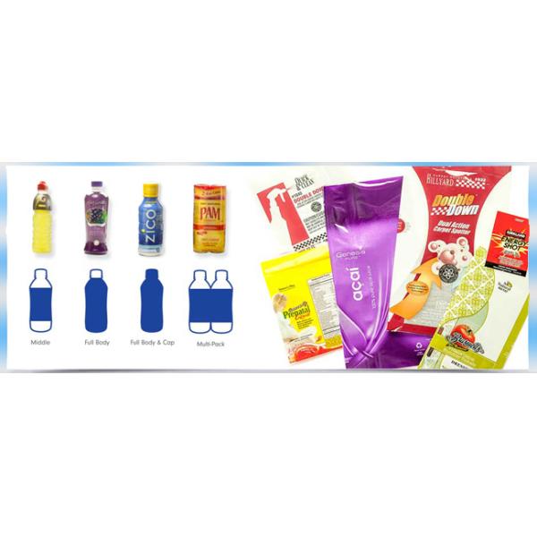 кристально ясный фильм сокращения Ролльс ПВК ранга ярлыка 45мик для печати рукава