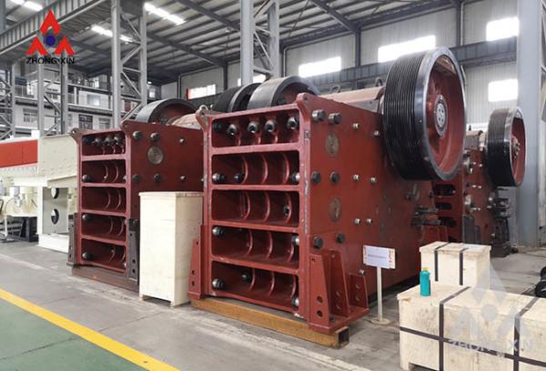 Britador de mandíbula de grande capacidade para trituração de rocha, mineração, pedreira