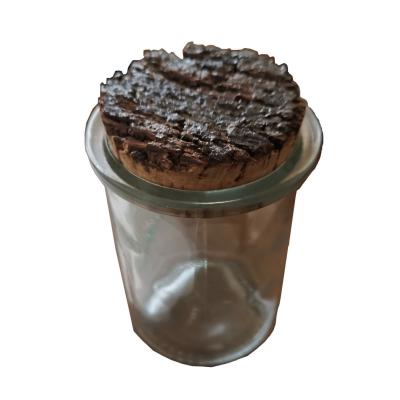 A parte superior de Cork Lids Antiwear Cork Bark do frasco da vela de Yuelin FSC tapa Dendity alto