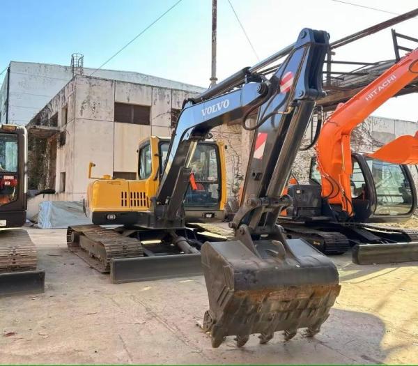 Boa condição 5500KG Vollvo Excavator EC55C de segunda mão com motor Vollvo D3.1D