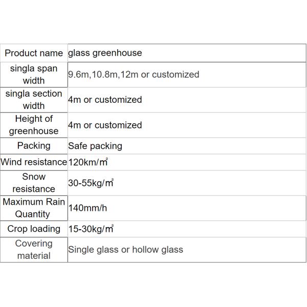 Intelligent Temperature-Controlled Venlo Glass Flower Greenhouse