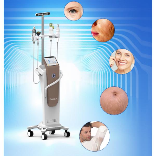 Rf Radio Frequency Skin Tightening Machine 80W High Effective For Face Lift