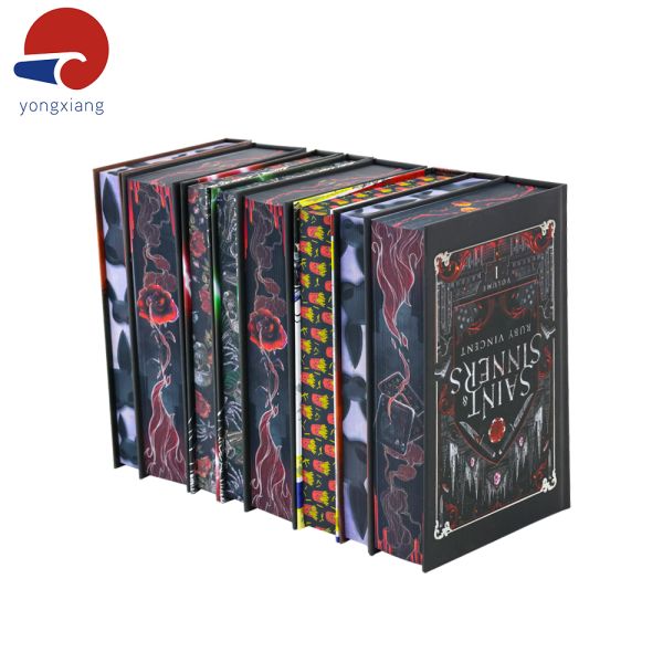 Cardboard Book Edge Printing Matte Custom Art Book Printing A5 / A4