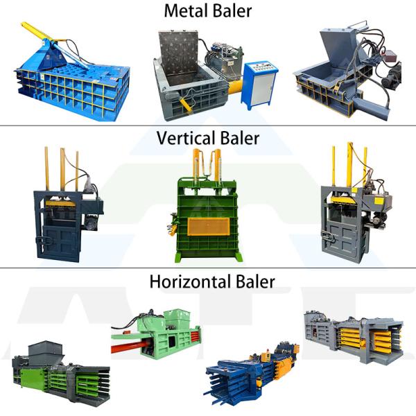 Automatic Hydraulic Waste Paper Baler Machine 60T-200T