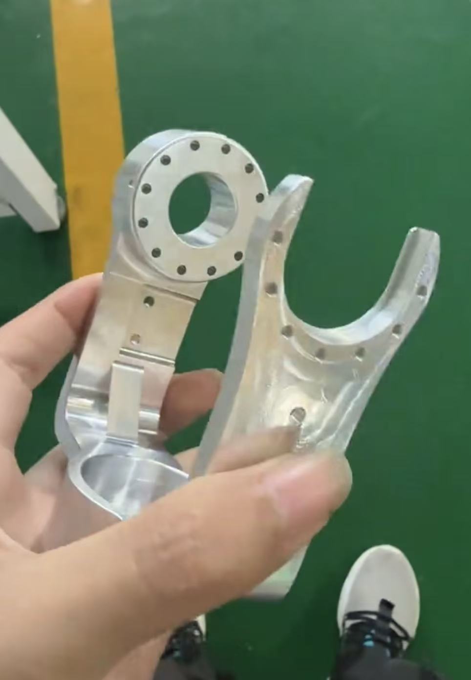 CNC Aluminum 6061 Humanoid Robot Joint Structural Component