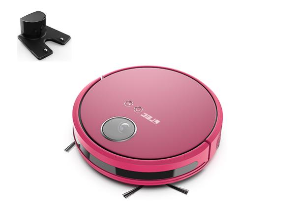 Household Automatic Vacuum Cleaner For Carpet / Pet Hair 0.6L Dustbin