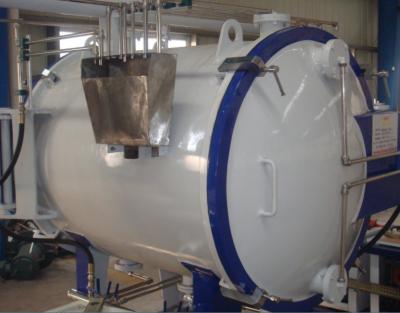 Única câmara da fornalha industrial do tratamento térmico do vácuo e porta dobro