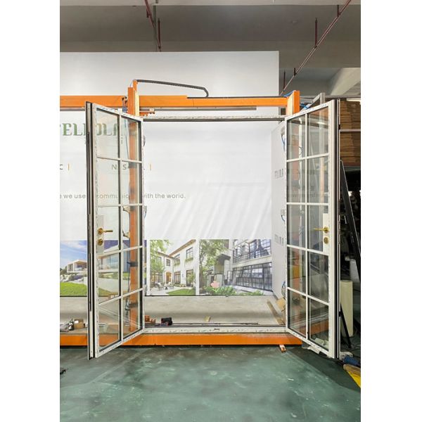 French Elegance Meets Modern Performance: Thermal Break Aluminum Double Doors