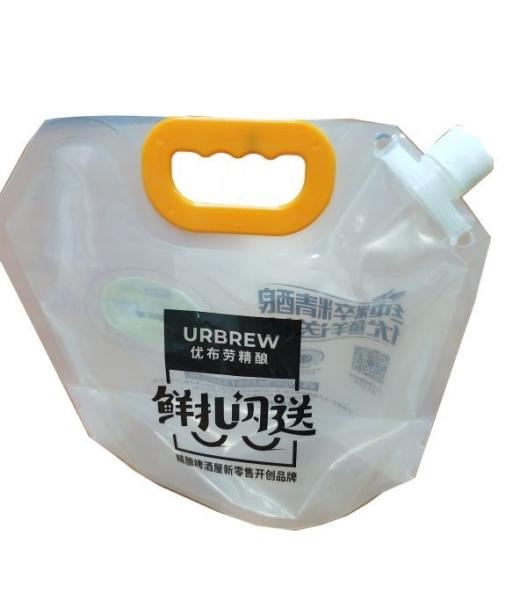 3L Corner Spout Pouch Hang Hole Shampoo  Liquid Detergent Pouch 5kgs