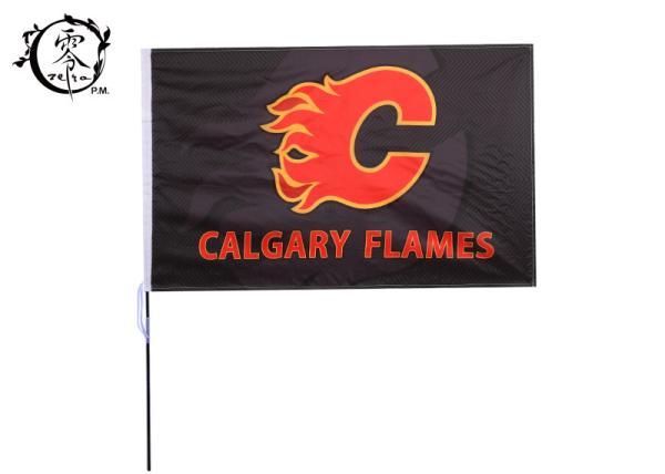 NHL Calgary Flames 3D Sublimation Flags Grommets 3 x 5-Foot Polyester Custom