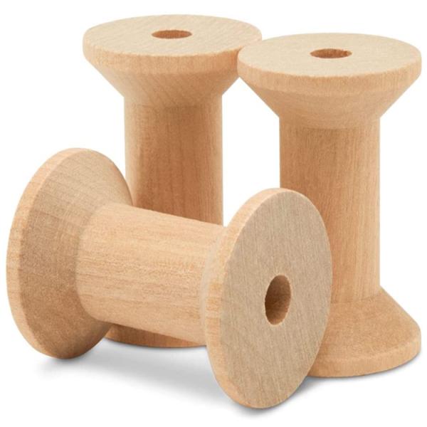Cheap Empty Wooden Spool Mini Wooden Spool Wooden Thread Spool