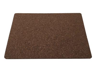 Office Home Extra Large Cork Backed Placemats Carbonized Rectangular Cork Mats