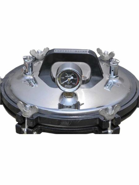 Stainless Steel Portable Sterilizer Machine Electric Heated Handle Door Portable Autoclave Sterilizer