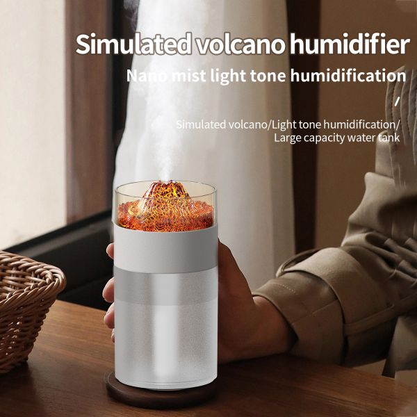 Smart Home Mini Portable Ultrasonic Humidifier with Color Changing LED USB Powered