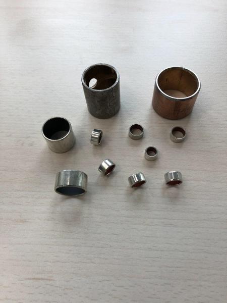 Anti Wear Sliding Bearing Sintered Bronze Alloy PTFE Coating Type