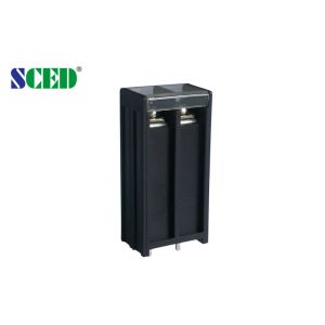 Brass Plastic Black Pitch 10mm Barrier Terminal Block 300V 20A com dados técnicos UL