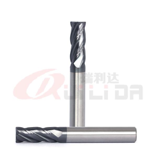 1/4 1/2 3/8 Radius Corner Rounding End Mill Cutters HRC50 4Fl Nano Black Coating
