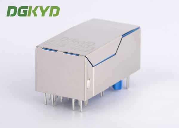 Porto fêmea 1000M PoE+ do conector RJ45 Jack de Gigabit Ethernet o único registrou o jaque