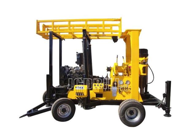 600M Deep Small Trailer montou o equipamento de perfuração do poço de água da perfuração
