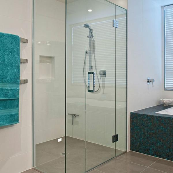 Bathroom Shower Bath Screens Glass End Panel Waterproof Bathroom Sheet Wall Paneling