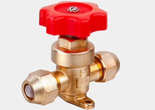 1/4 клапанов обслуживания рефрижерации клапана руки диафрагмы SAE KM