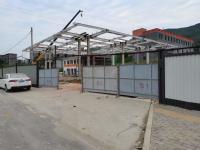 Armazém da construção de aço do Purlin de G450 C e de Z com a janela da liga de alumínio