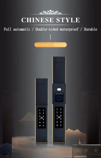 Cerradura inteligente IP68 a prueba de agua con huella dactilar, contraseña y Bluetooth
