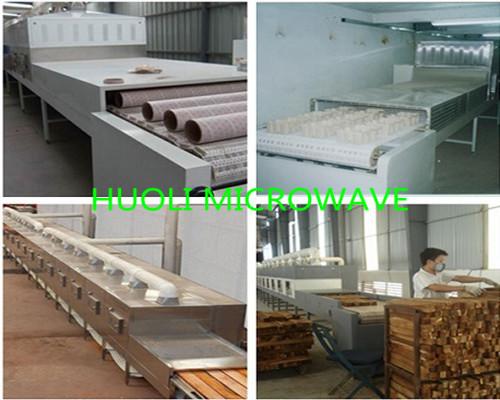 Paer Tube / Kraft Paper Bag Microwave Wood Drying Machine CE Approval