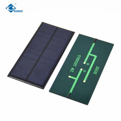 células solares cristalinas polis do silicone de 1.05W 6V para o carregador solar filexable exterior ZW-12560