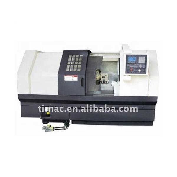 Full Function CNC Lathe with 8 Tool Post Stations and Advanced Features Slant Bed Type