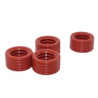 Anéis de vedação hidráulica USH em forma de U vermelho personalizados para conector de armazenamento de energia