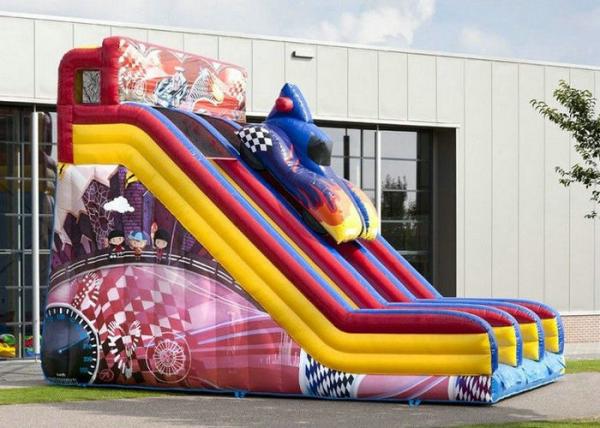 Entertainment Large Blow Up Slide For Commercial Or Personal 8.23 * 5.95 * 6.48m