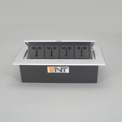 Customized Supported Furniture Embedded Desktop Pop Up Universal Power Socket