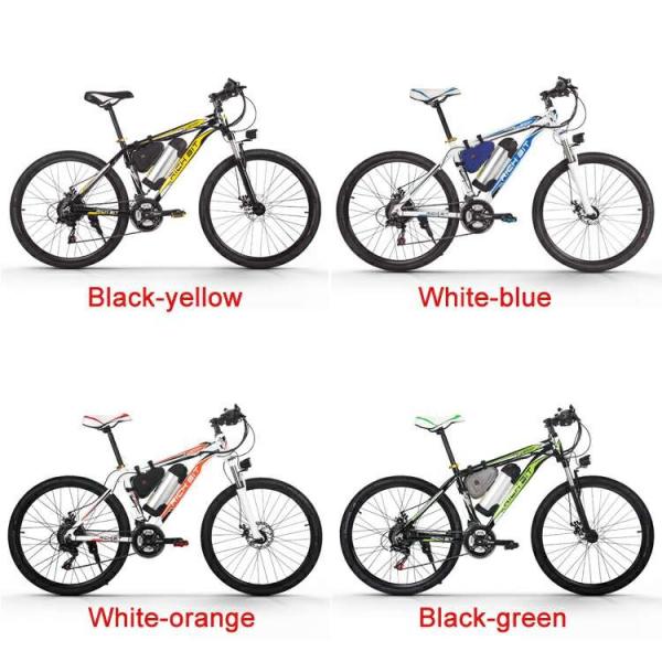 26 Inch Rich Bit Electric Bike Mountain Snow Ebike Wide Tire Rear Hub 36v 350w 10Ah