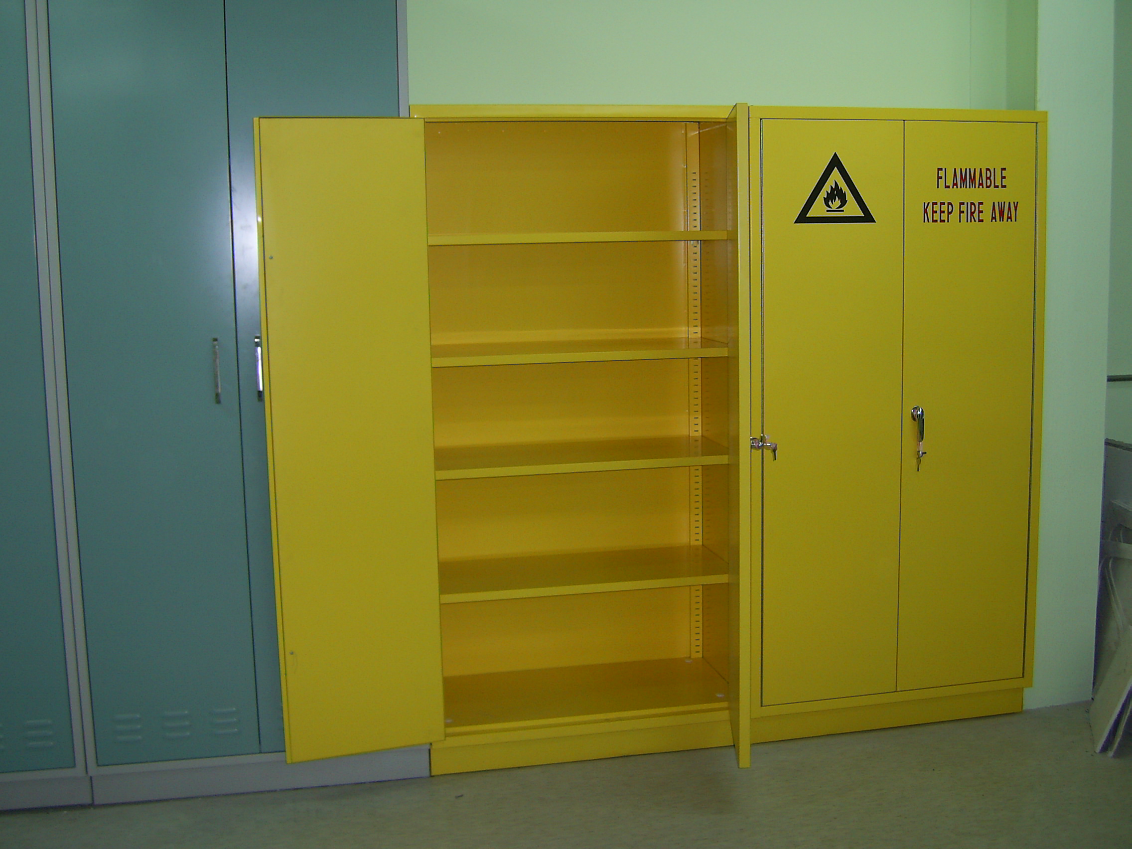 All Steel Chemical Safety Cabinet Explosion Proof Corrosion Proof Flammable Safety Cabinet