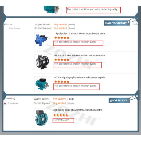 Moteur asynchrone monophasé en aluminium étanche pour pompe de piscine 1500 tr/min 220V 50/60Hz